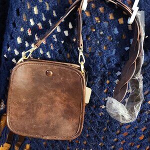 Dark brown purse
